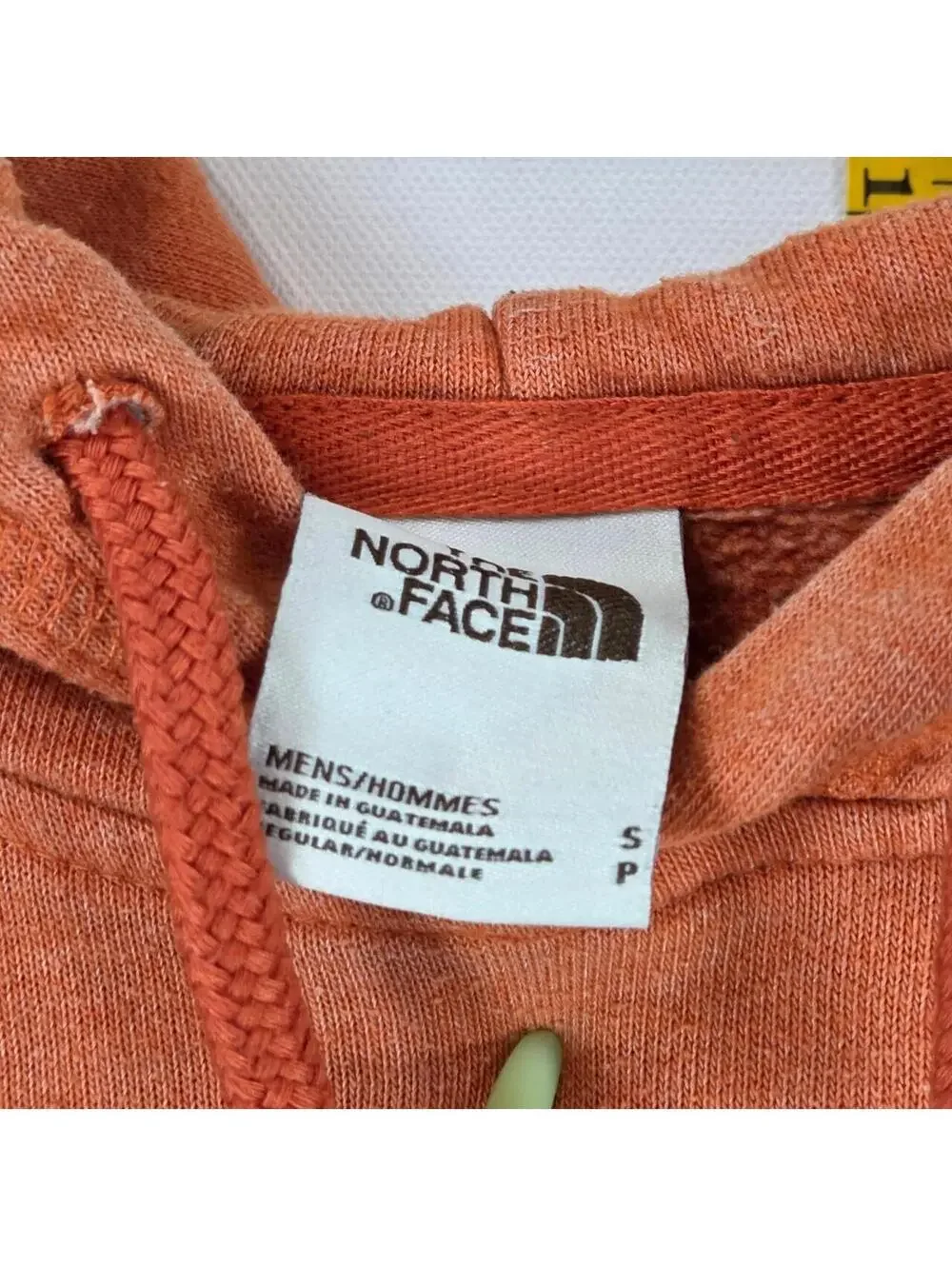 The North Face orange hoodie in size S #outdoor #hiking